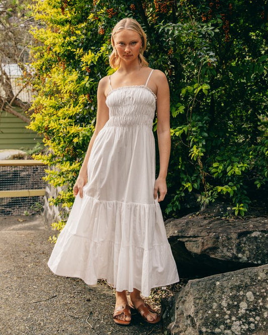 PH12813/O FRESH WHITE DRESS