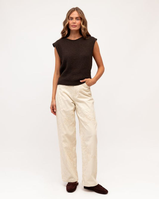 VV11957/O BLOOM STITCH JEANS