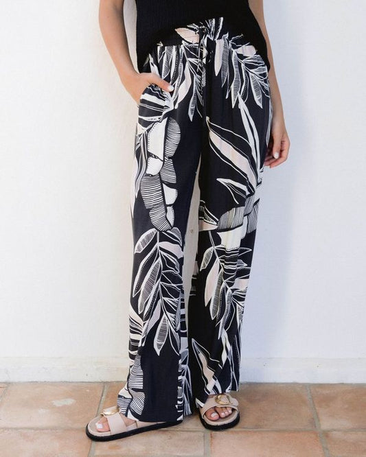 LOLE10792-7/O Abstract Expression Pants